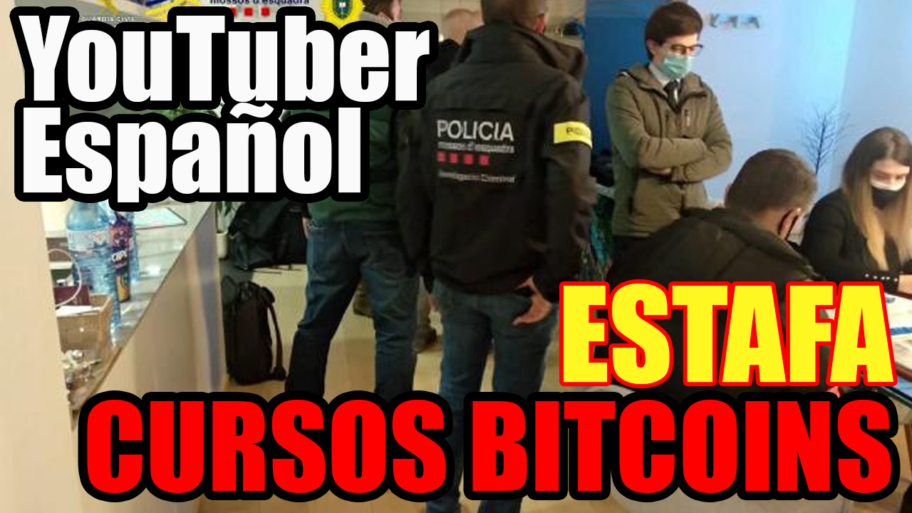 YouTuber detenido por presunta estafa, ofrecía cursos de trading con bitcoin