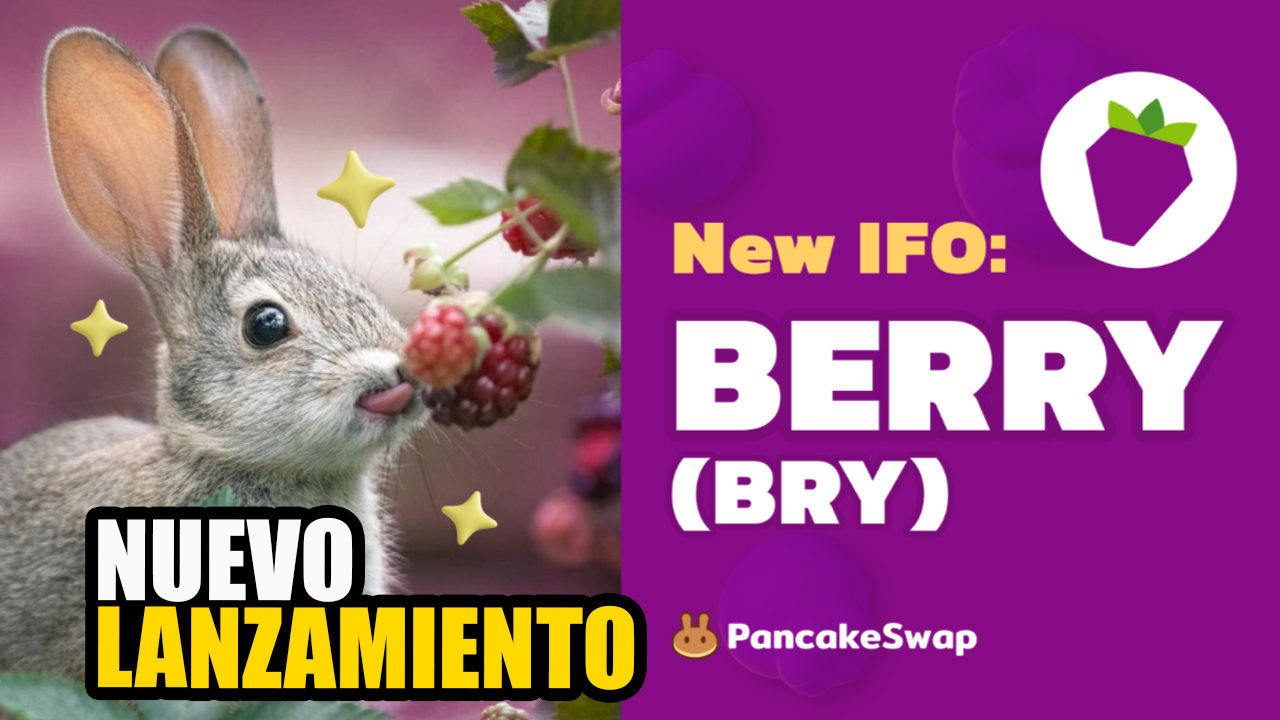 PancakeSwap lanza su sexta IFO con Berry ($BRY)