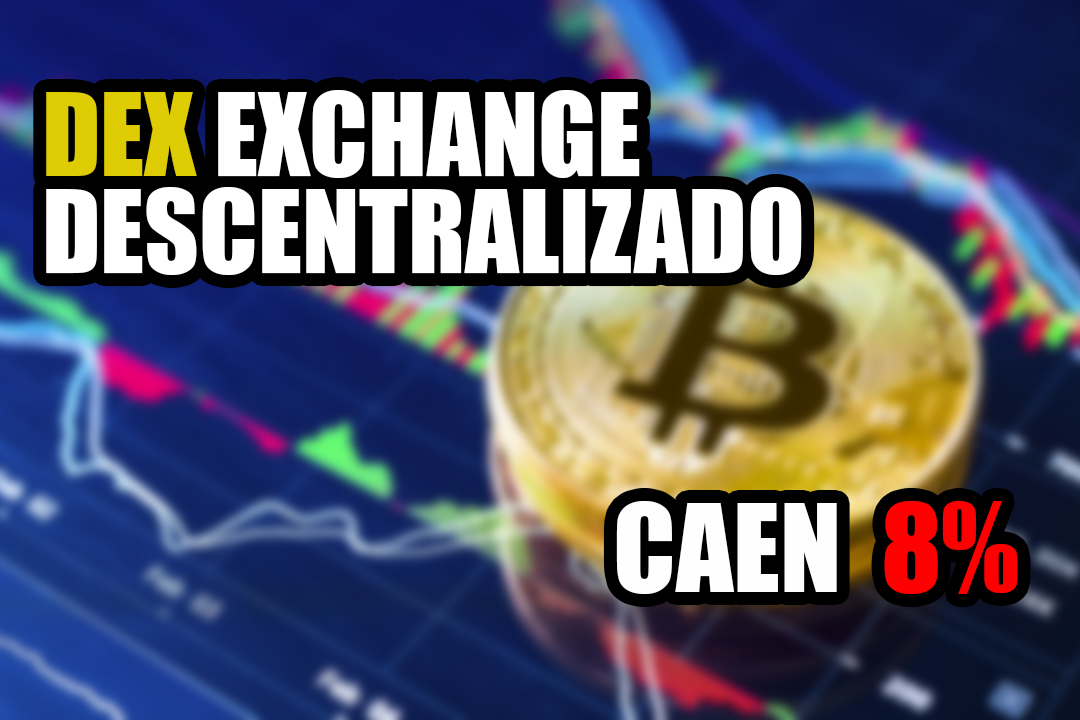 Los exchange descentralizados DEX caen 8% en marzo
