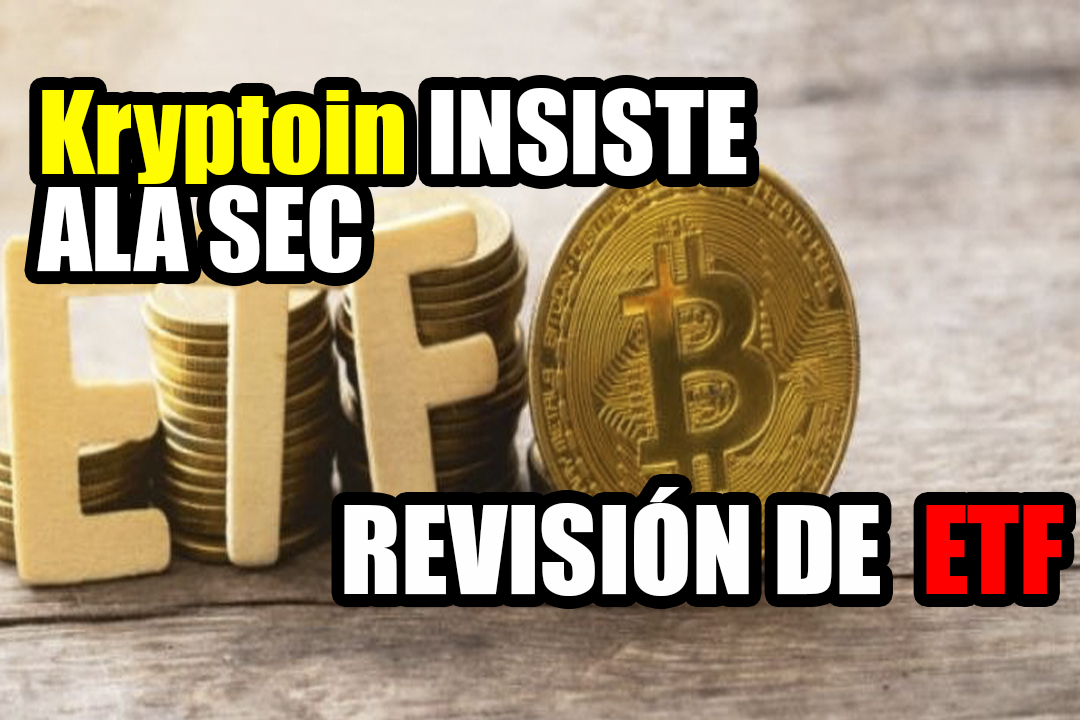 Kryptoin vuelve a presentar para el ETF de Bitcoin mientras la SEC revisa la propuesta WisdomTree