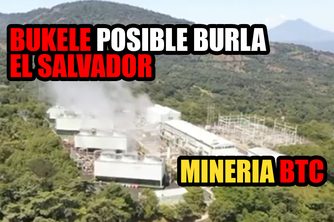 Presidente de el Salvador se burla de una granja minera geotérmica de Bitcoin