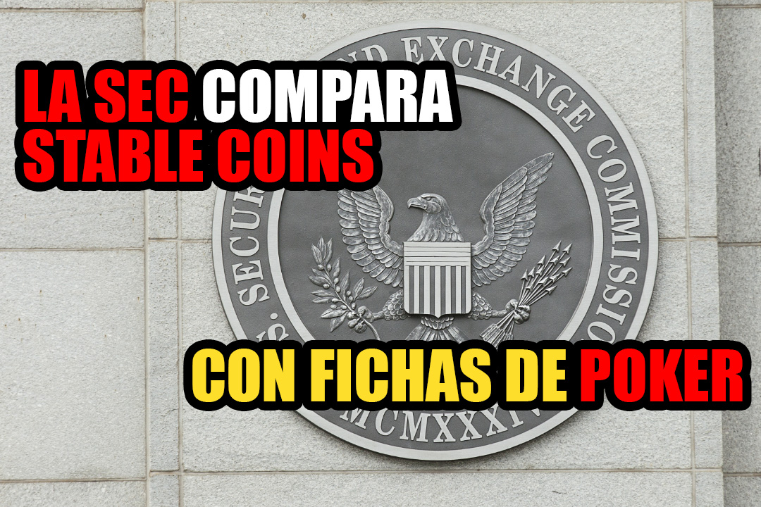 El presidente de la SEC compara las monedas estables con las fichas de Poker de casino
