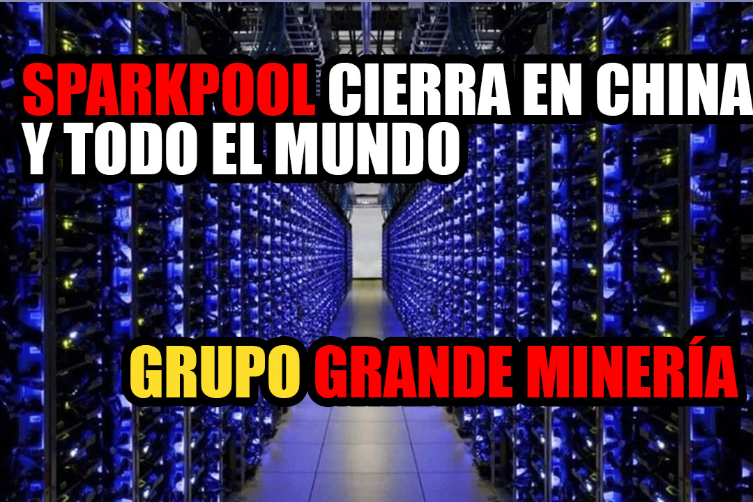 Sparkpool, el grupo de minería Ethereum con sede en China, cierra todos los servicios