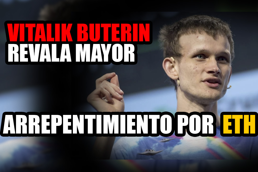 Vitalik Buterin revela el mayor arrepentimiento por Ethereum