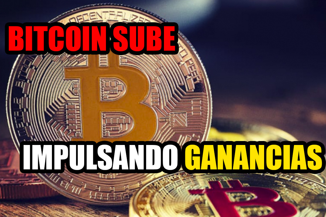 Los precios de Bitcoin subieron hoy a medida que impulsaron las ganancias