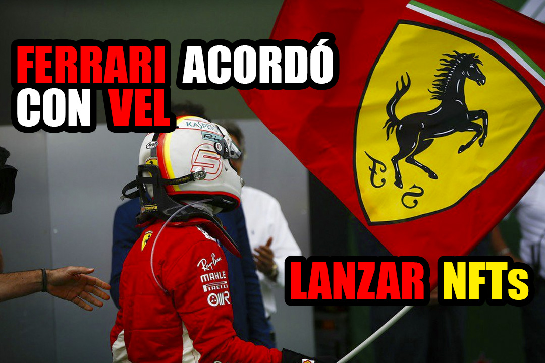 Nuevo acuerdo de Ferrari con la firma de blockchain Velas insinúa NFT