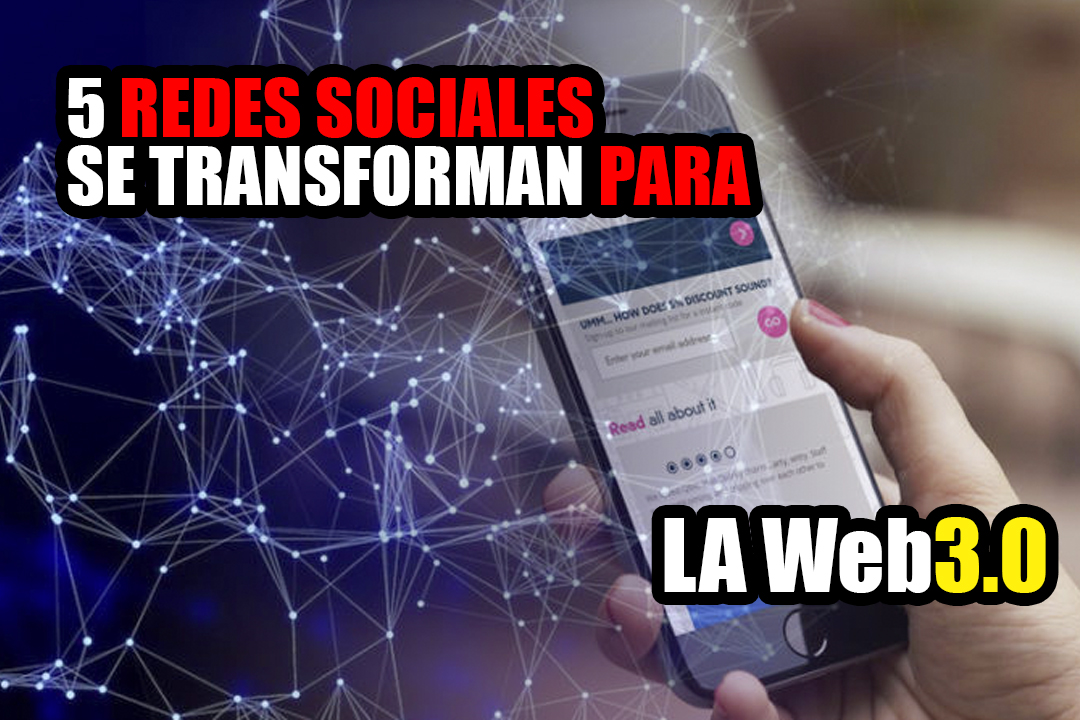 Cinco redes sociales se transforma para la web3.0 y se defienden de la blockchain