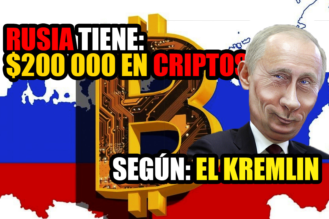 El Kremlin: Rusia tiene USD 200 000 millones en criptomonedas