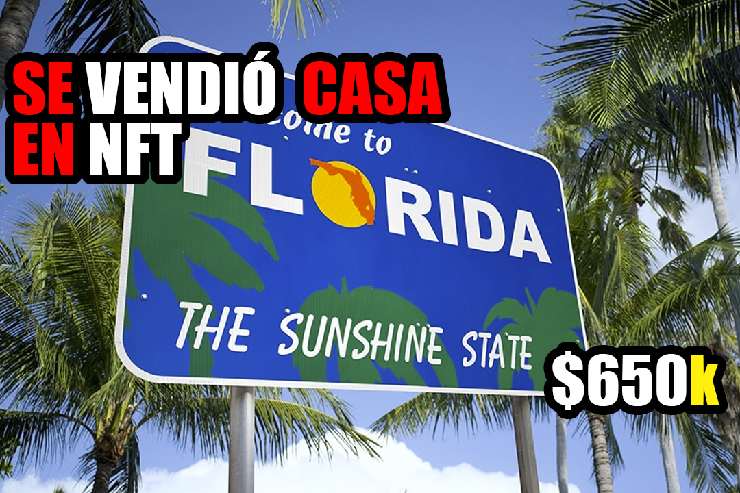 Primera casa vendida en Florida en forma de NFT por $ 650K