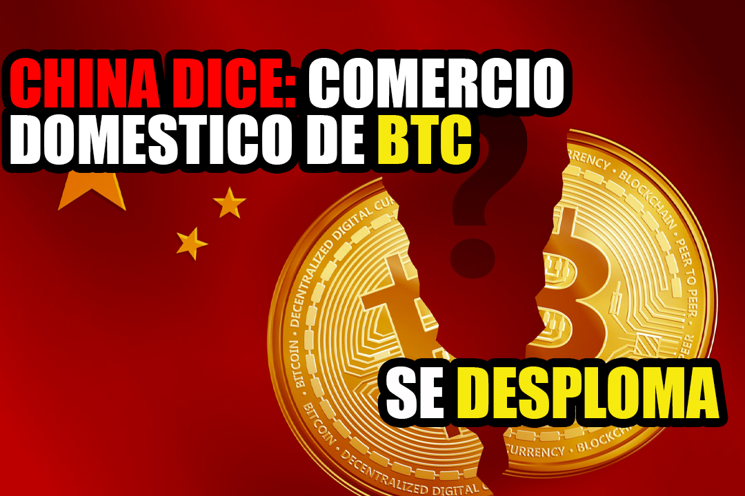 China dice que el comercio doméstico de Bitcoin se desploma después de la represión