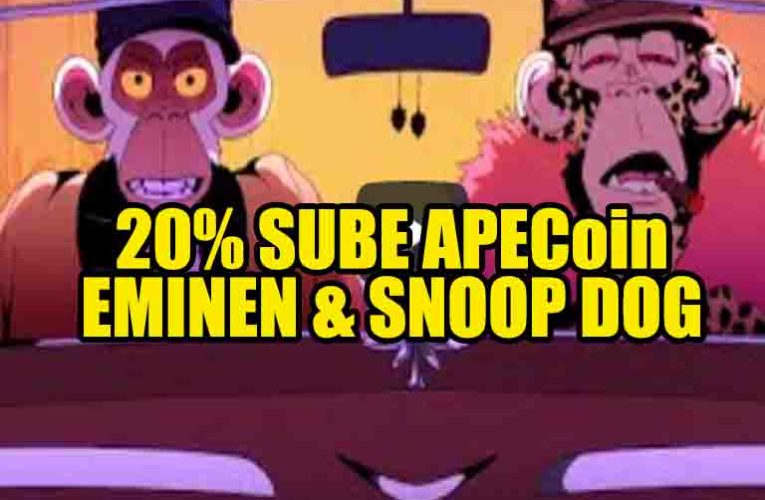 ApeCoin sube 22 % después del debut del video temático de Bored Ape con Eminem y Snoop Dogg