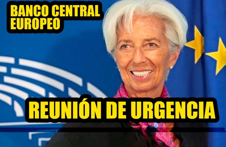 Banco Central Europeo BCE hace reunión de urgencia por crisis de los mercados, podría afectar economía de criptomonedas