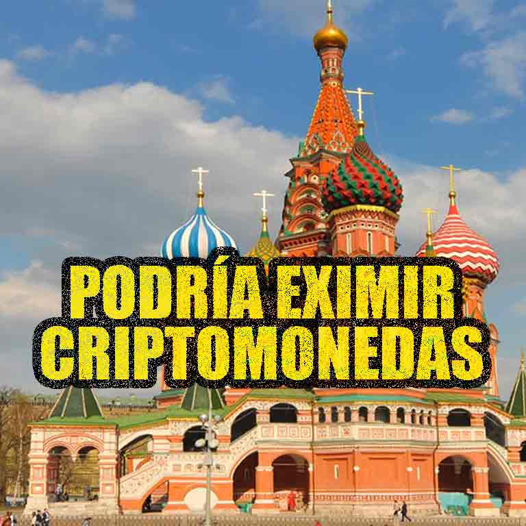 Rusia aprobó ley que podría eximir de impuestos a criptomonedas