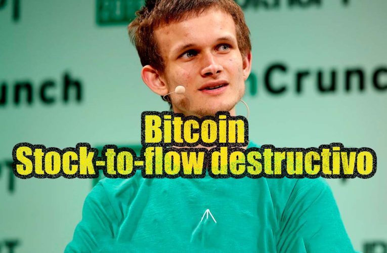 Vitalik Buterin: mecanismo precios stock-to-flow S2F de Bitcoin es destructivo