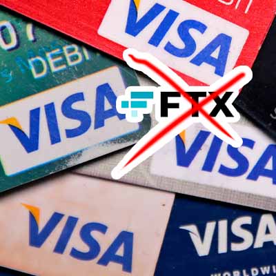 Visa cancela asociación con FTX y reducirá las tarjetas de débito